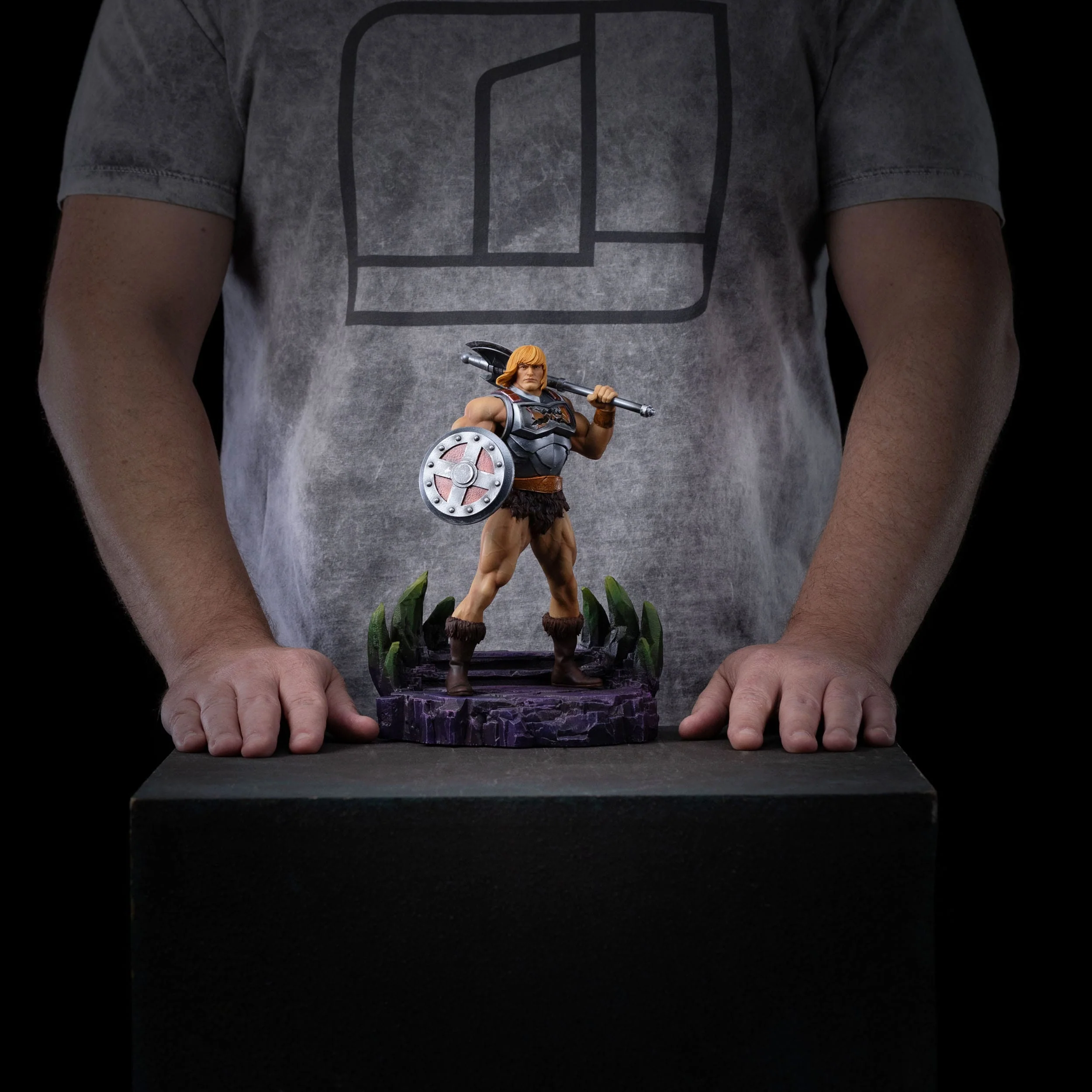 He-Man Battle Armor Version heo Exclusice Art Scale Iron Studios - Image 10