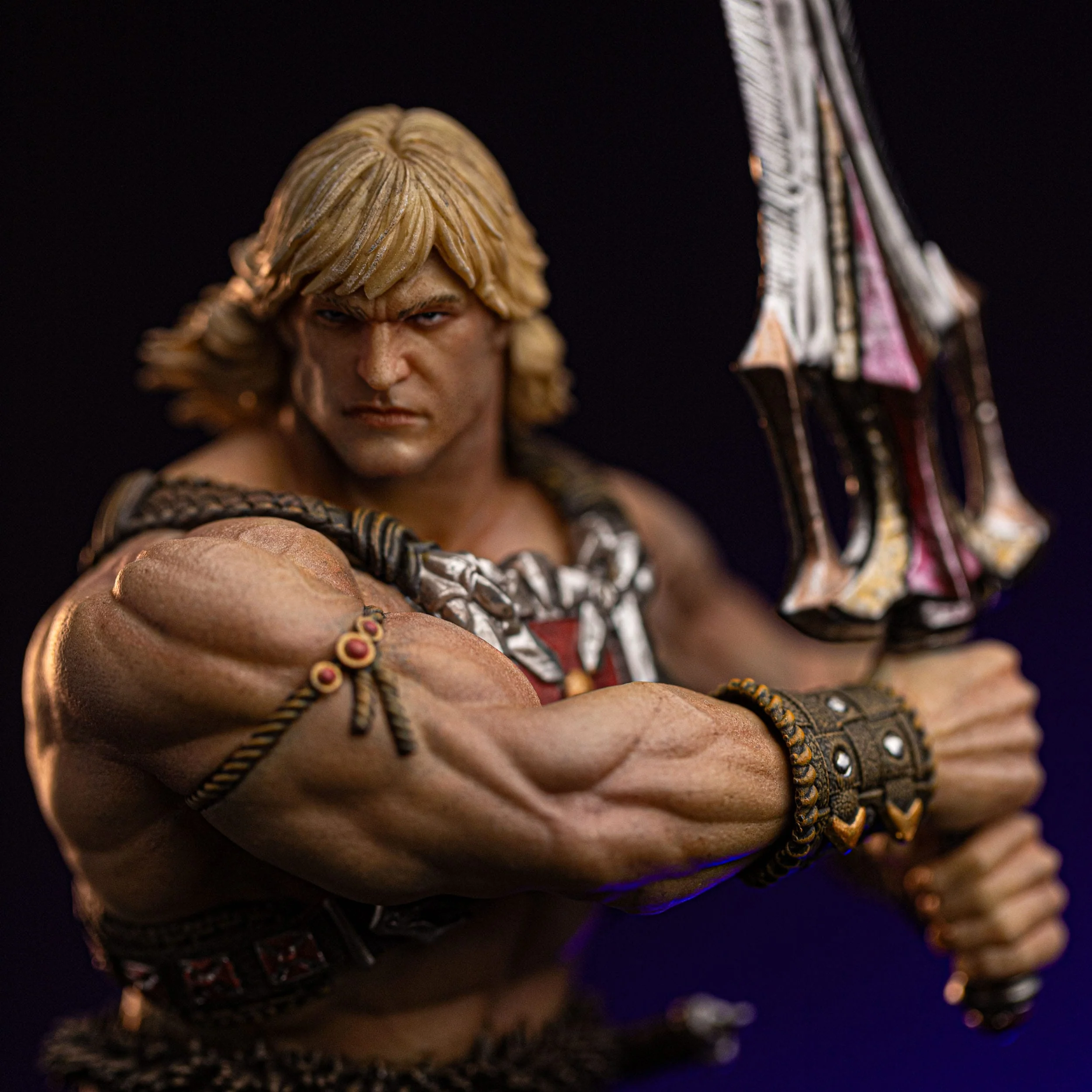 He-Man Unleashed Deluxe Art Scale Iron Studios - Image 5