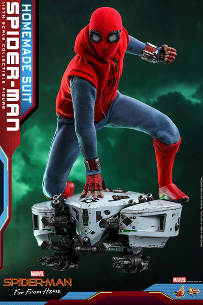 Hot Toys Spider-Man (Homemade Suit) Movie Masterpiece Far From Home
