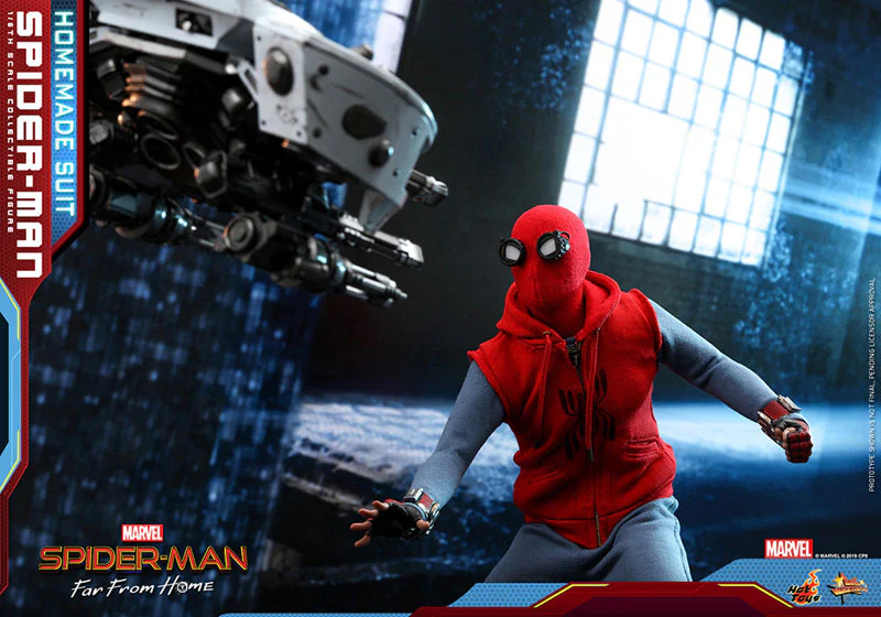 Hot Toys Spider-Man (Homemade Suit) Movie Masterpiece Far From Home - Image 15