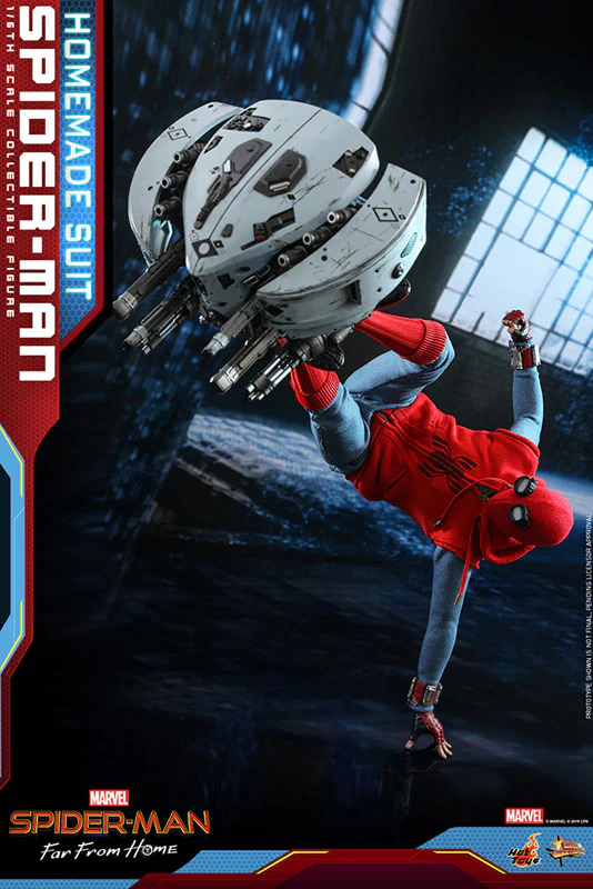 Hot Toys Spider-Man (Homemade Suit) Movie Masterpiece Far From Home - Image 17