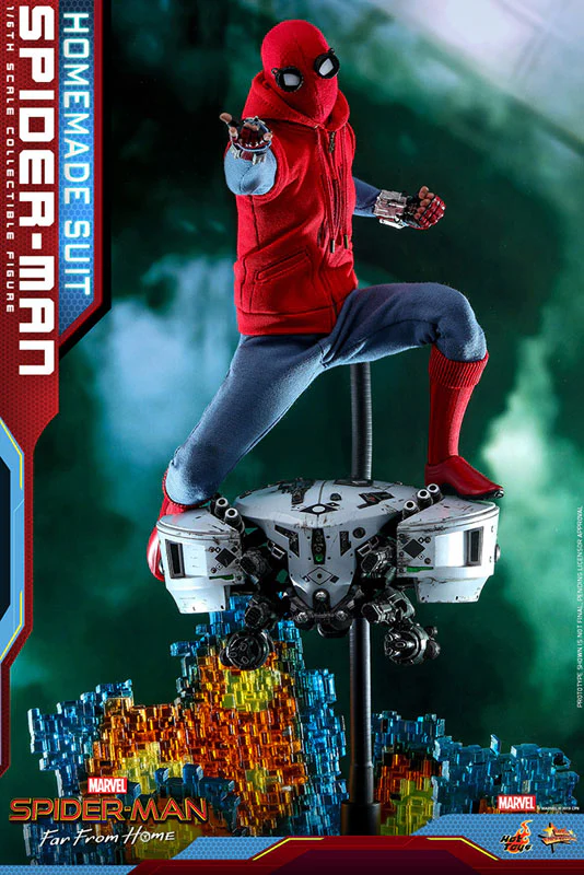 Hot Toys Spider-Man (Homemade Suit) Movie Masterpiece Far From Home - Image 21