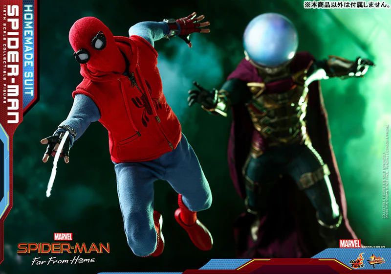 Hot Toys Spider-Man (Homemade Suit) Movie Masterpiece Far From Home - Image 5