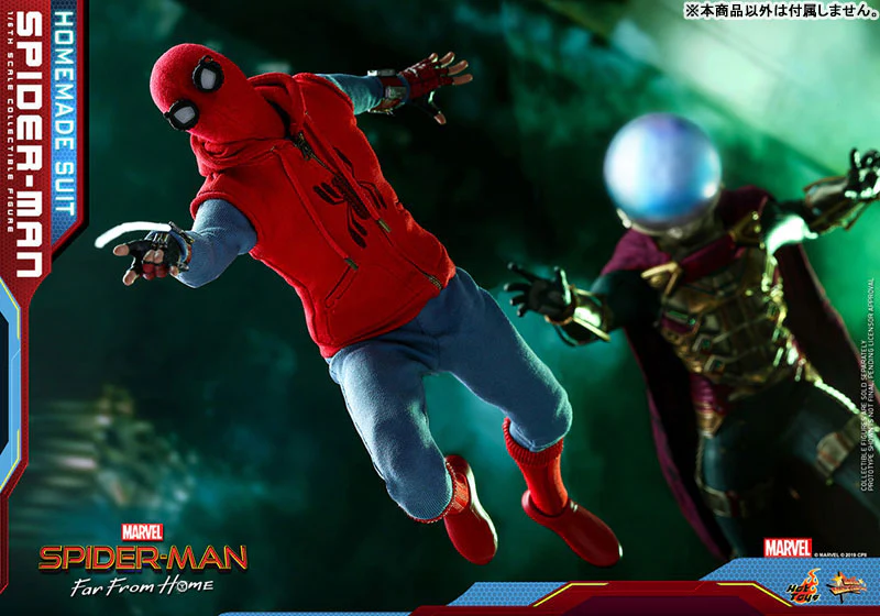 Hot Toys Spider-Man (Homemade Suit) Movie Masterpiece Far From Home - Image 6