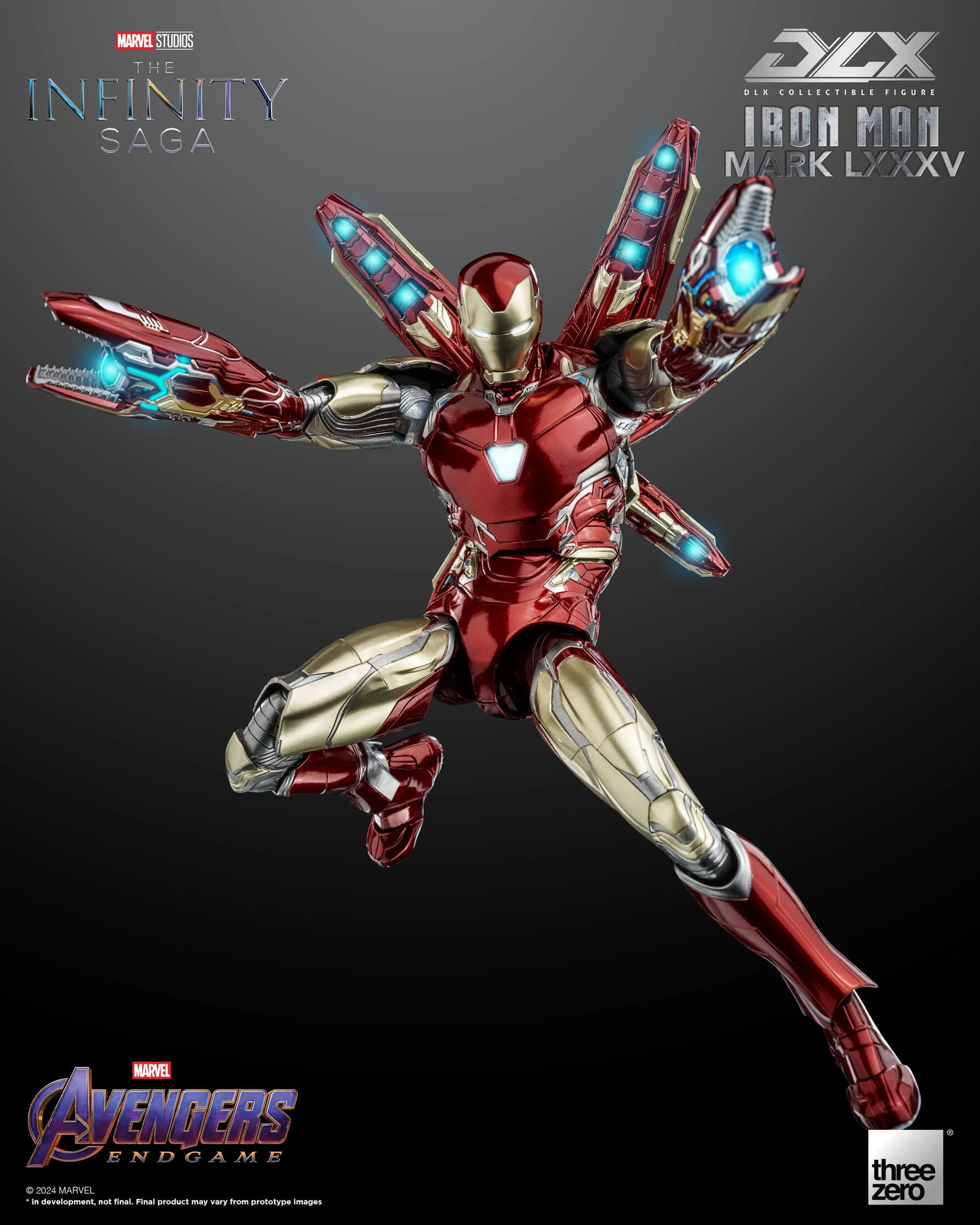 Iron Man Mark 85 - DLX - Infinity Saga - ThreeZero - Image 13