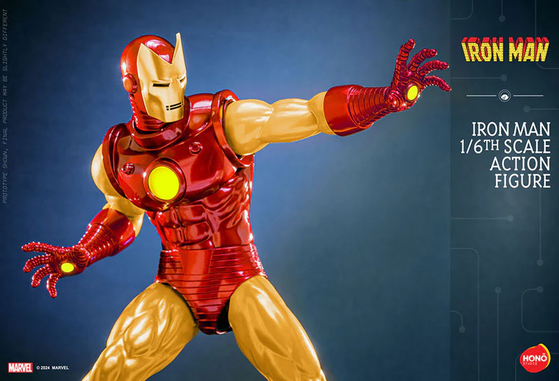 Iron Man Mervel Comics Ver. Hot Toys - Image 13