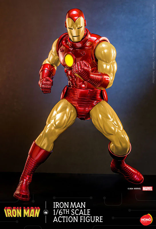 Iron Man Mervel Comics Ver. Hot Toys - Image 5