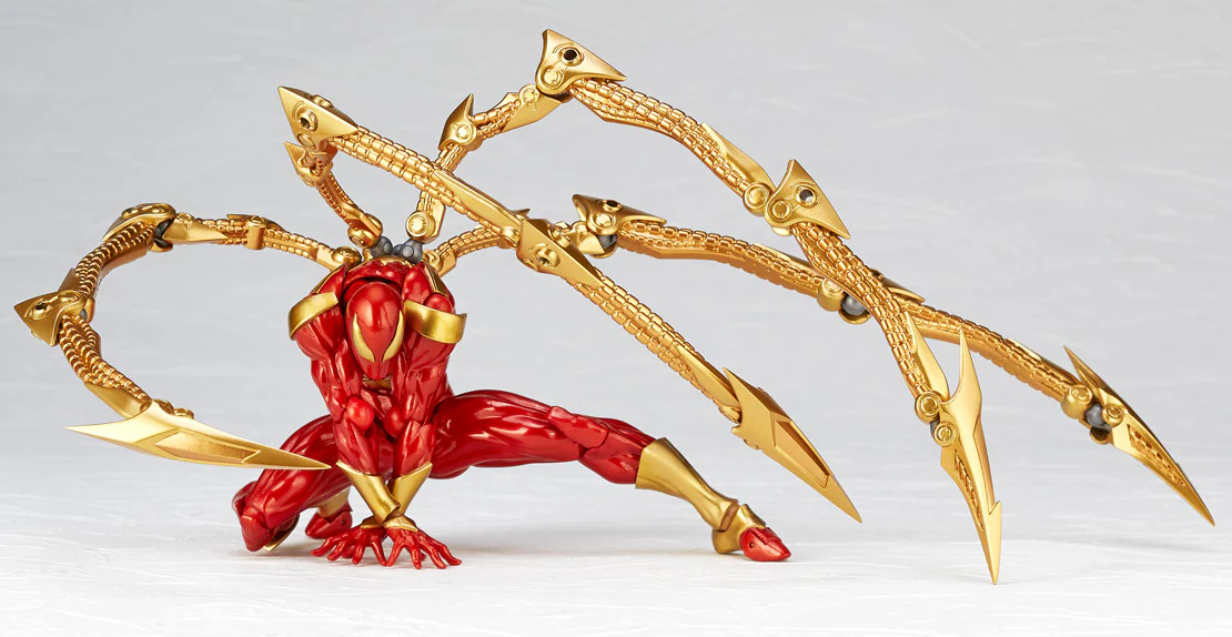 Iron Spider Amazing Yamaguchi, Revoltech Kaiyodo - Image 17