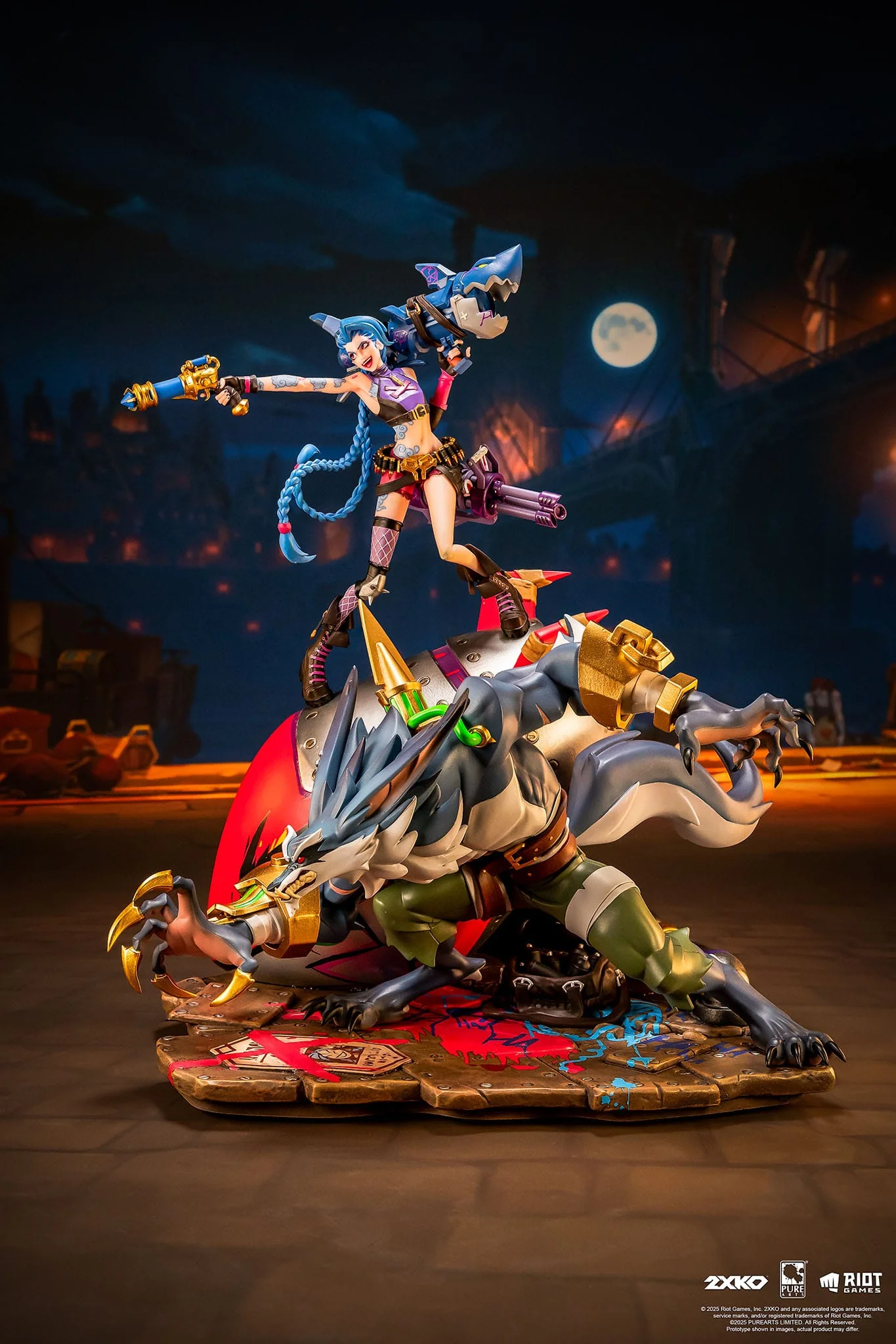 Jinx & Warwick Diorama 2XKO League of Legends Pure Arts - Image 3