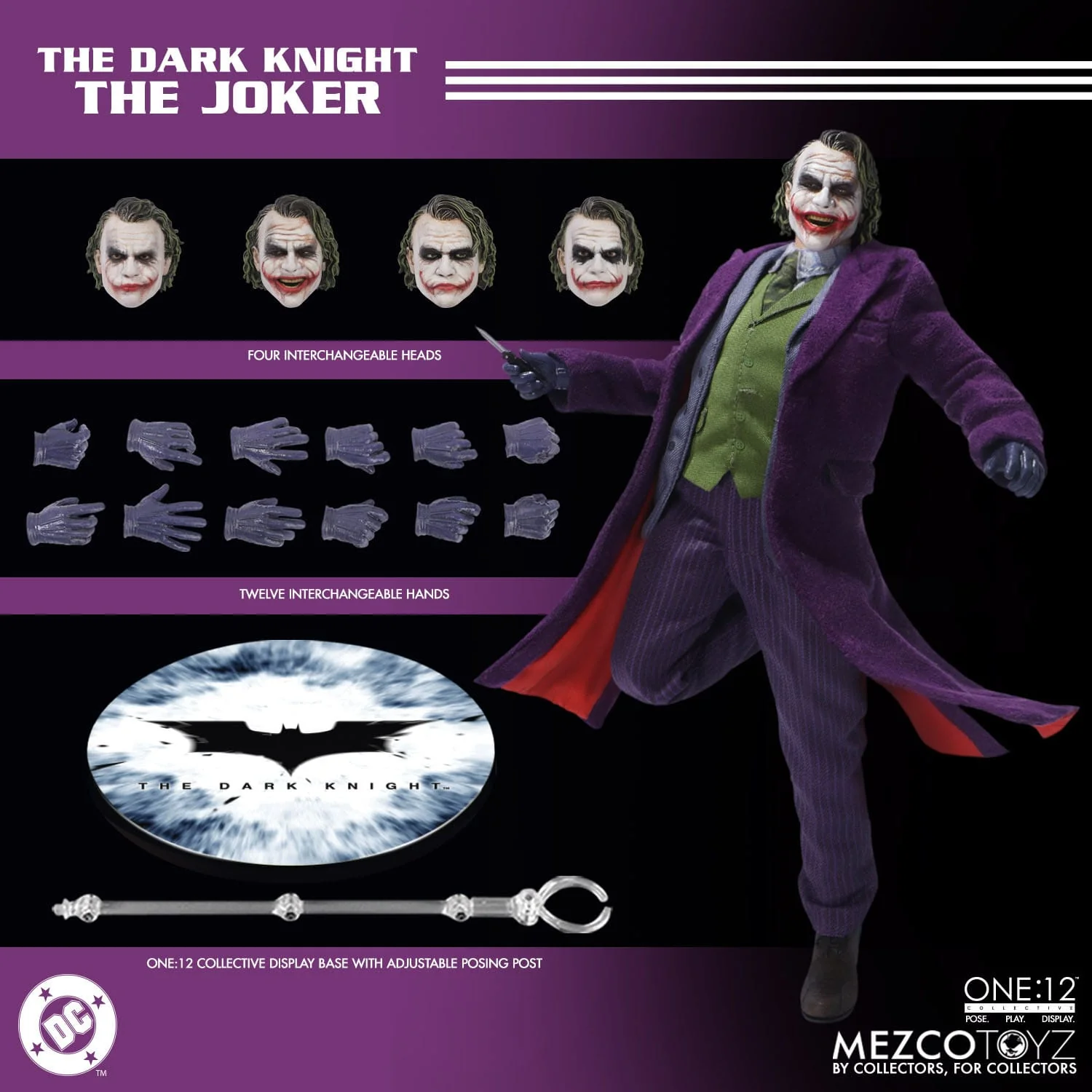 Joker The Dark Knight Mezco - Image 2