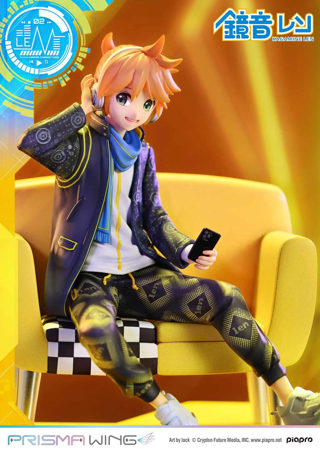 Kagamine Len (Art by lack) Prisma Wing Prime 1 Studio - Image 16