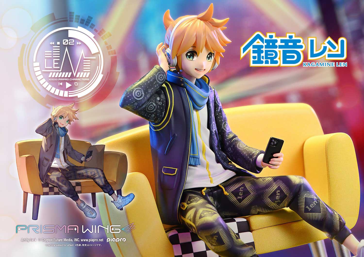 Kagamine Len (Art by lack) Prisma Wing Prime 1 Studio - Image 2