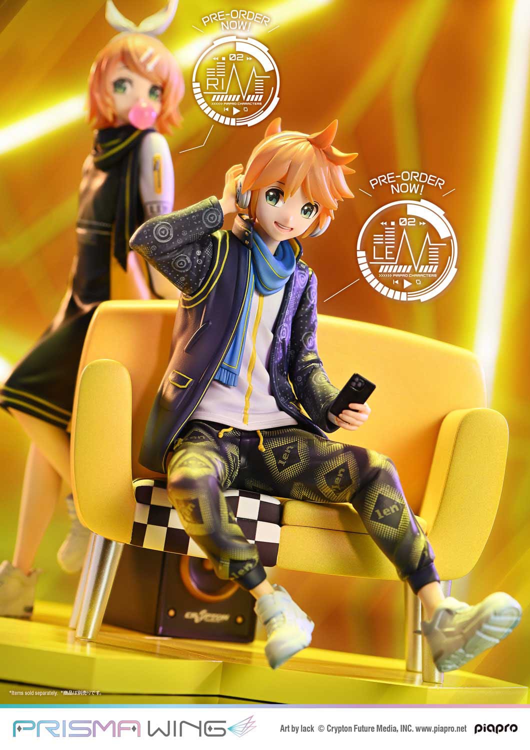 Kagamine Len (Art by lack) Prisma Wing Prime 1 Studio - Image 22