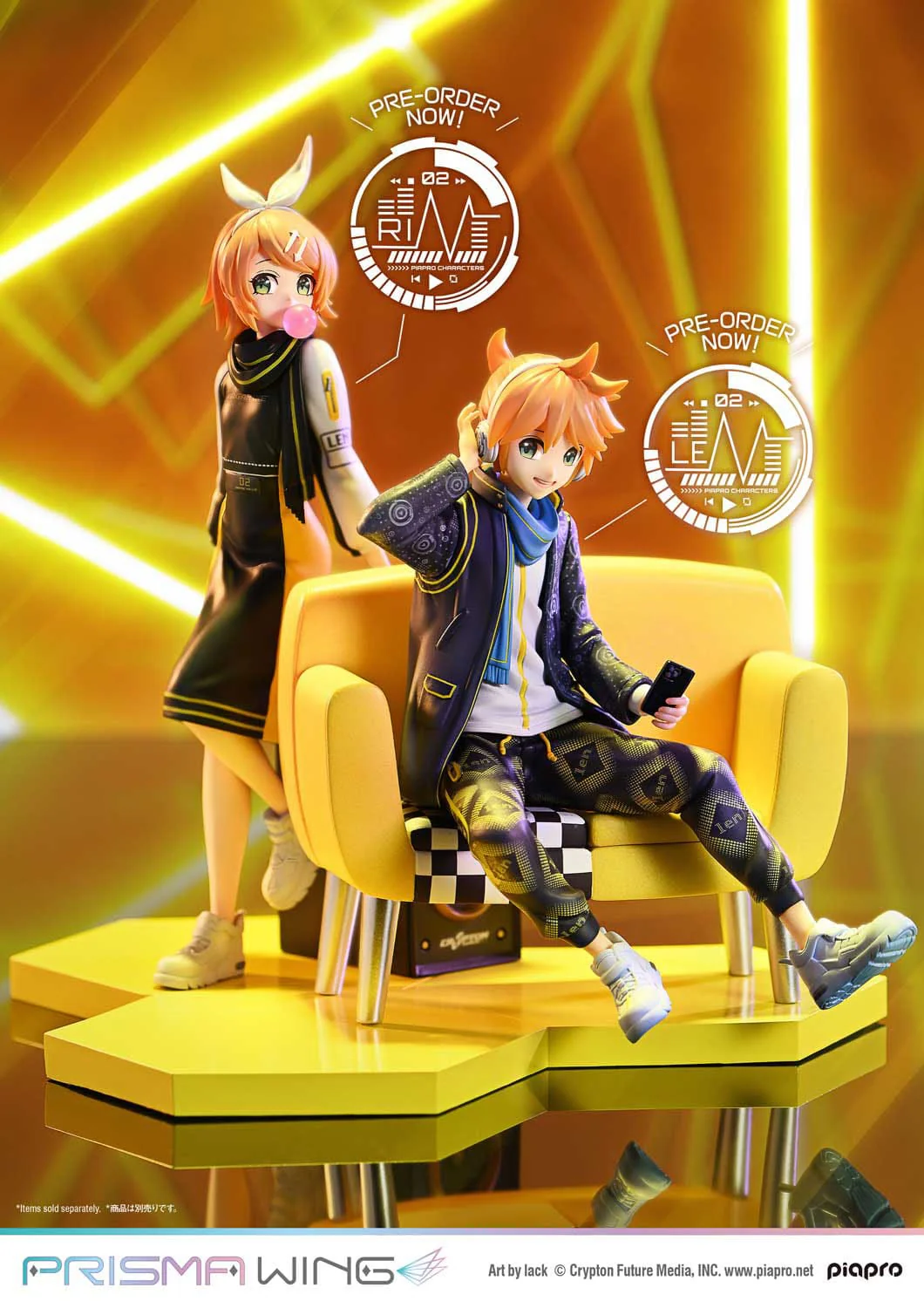 Kagamine Len (Art by lack) Prisma Wing Prime 1 Studio - Image 6