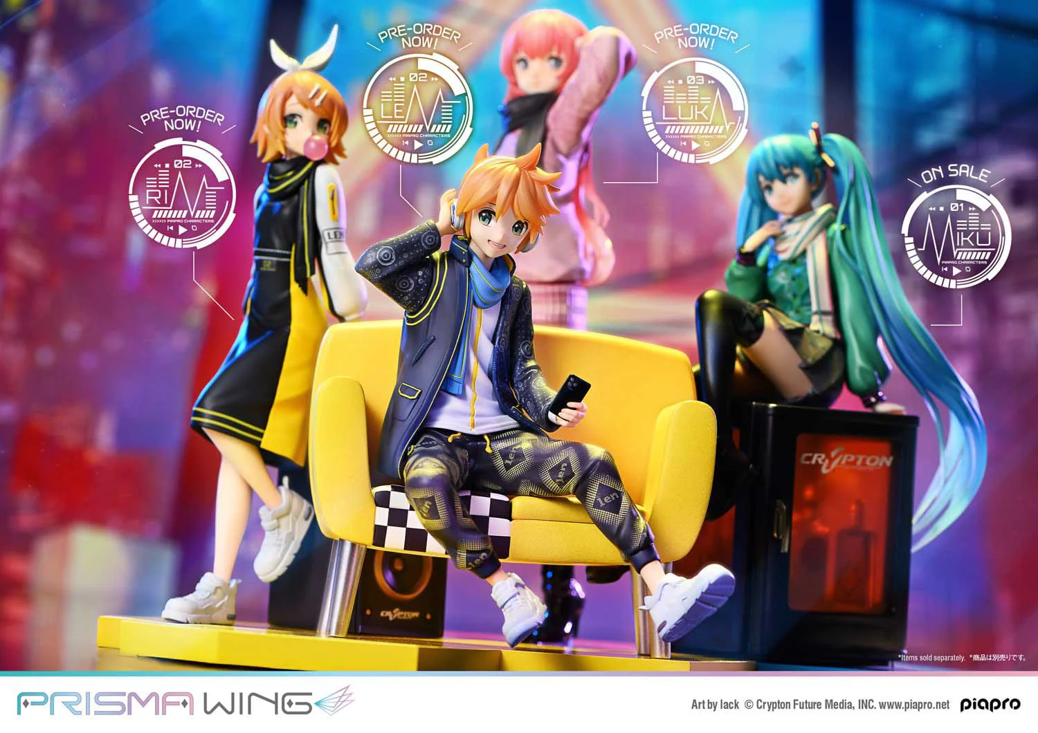 Kagamine Len (Art by lack) Prisma Wing Prime 1 Studio - Image 7