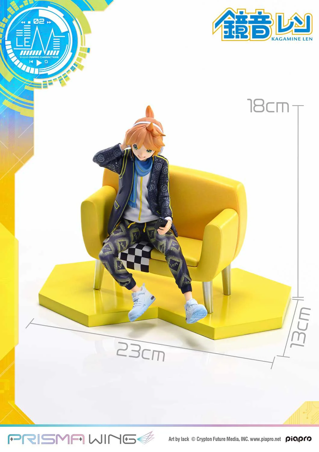 Kagamine Len (Art by lack) Prisma Wing Prime 1 Studio - Image 9