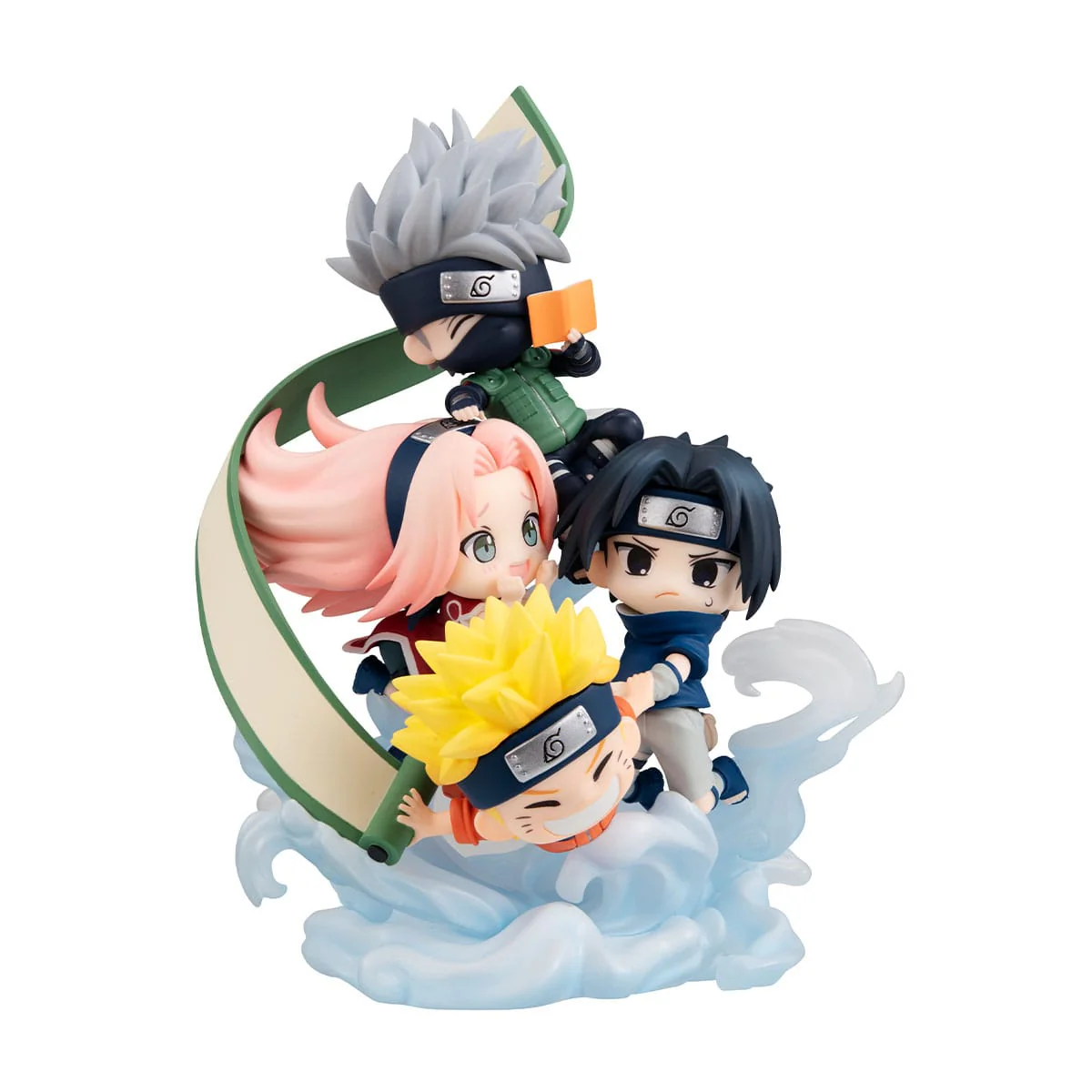 Kakashi, Sasuke, Naruto & Sakura FigUnity MegaHouse (with gift) - Image 4