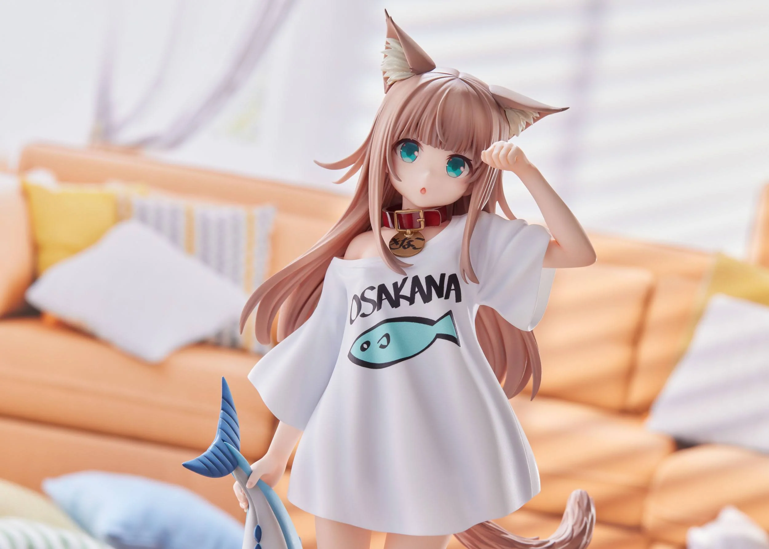 Kinako Good Morning Ver. My Cat Is a Kawaii Girl Golden Head - Image 11