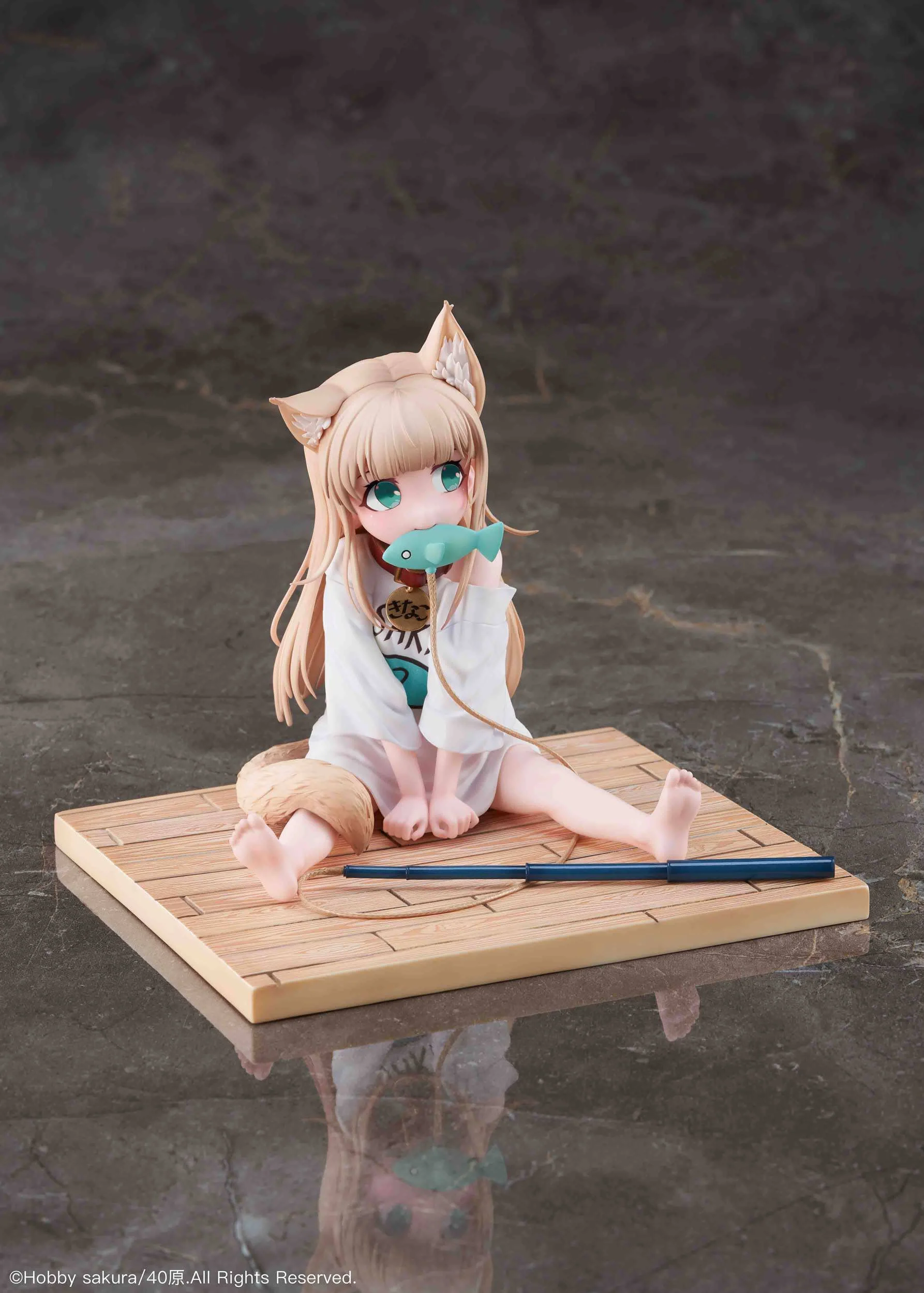 Kinako Sitting Fish Deluxe Ver. My Cat Ia A Girl And She's Cute - Image 6
