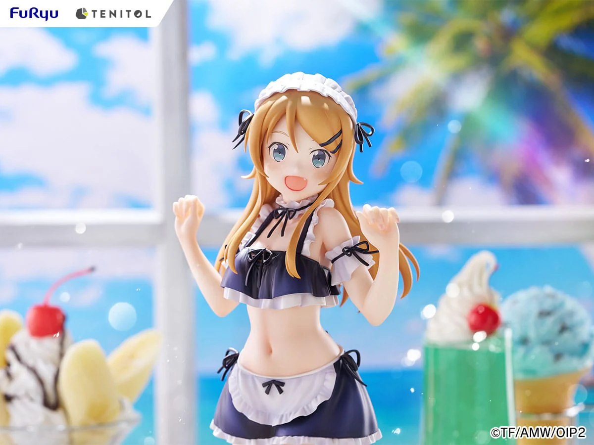 Kousaka Kirino swimsuits maid Ver. Tenitol Tall Furyu - Image 11