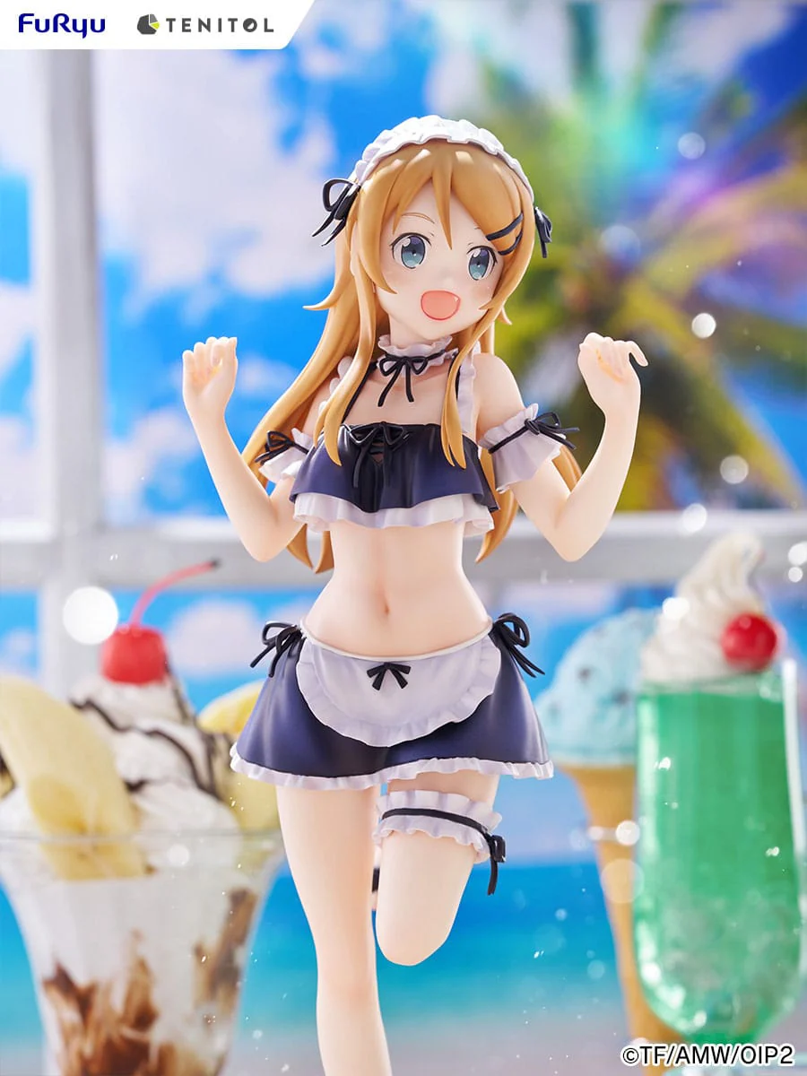 Kousaka Kirino swimsuits maid Ver. Tenitol Tall Furyu - Image 9