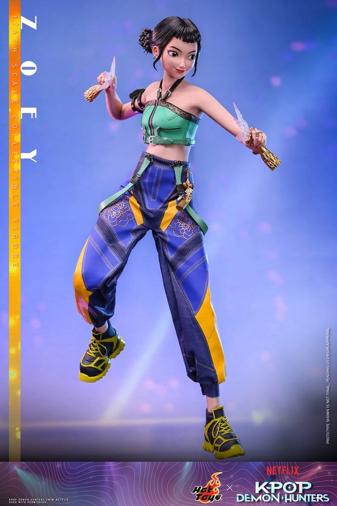 KPop Demon Hunters Actionfigur 1/6 Zoey 27 cm - Image 3