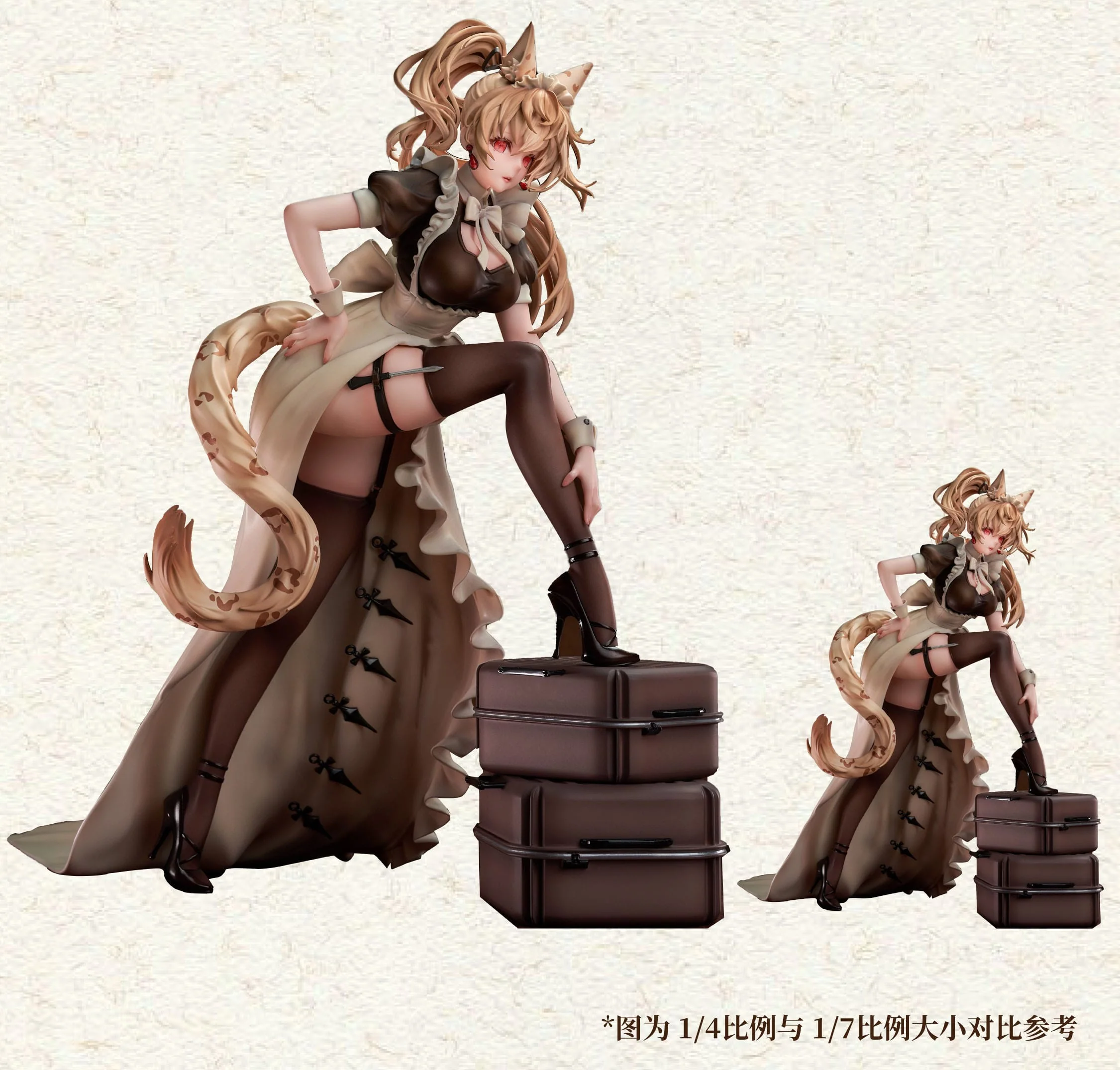 Leopard Cat Maria 1/4 - Battle Maid Different Species Deluxe - Magi Arts - Image 11
