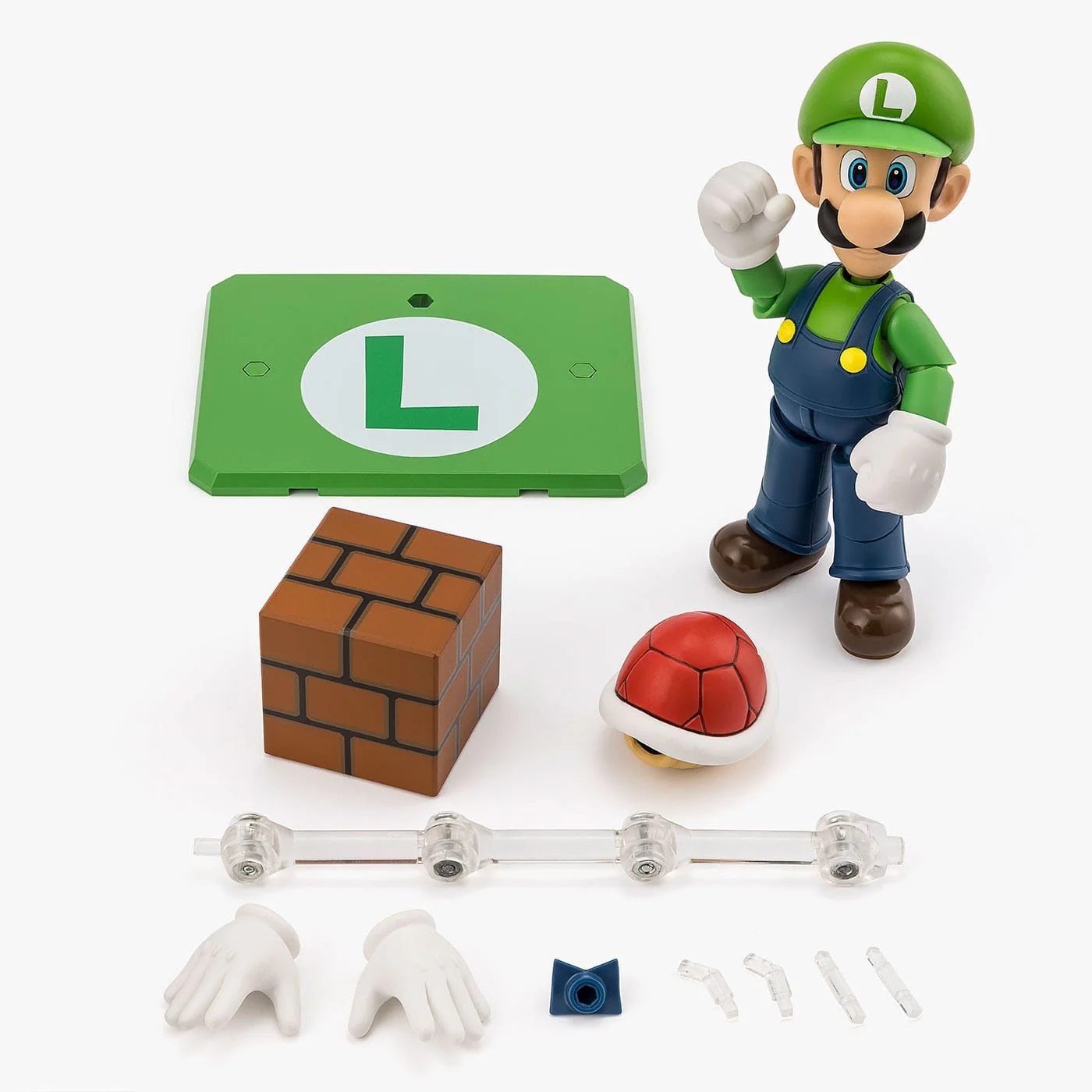 Luigi S.H. Figuarts Bandai Tamashii Nations - Image 5