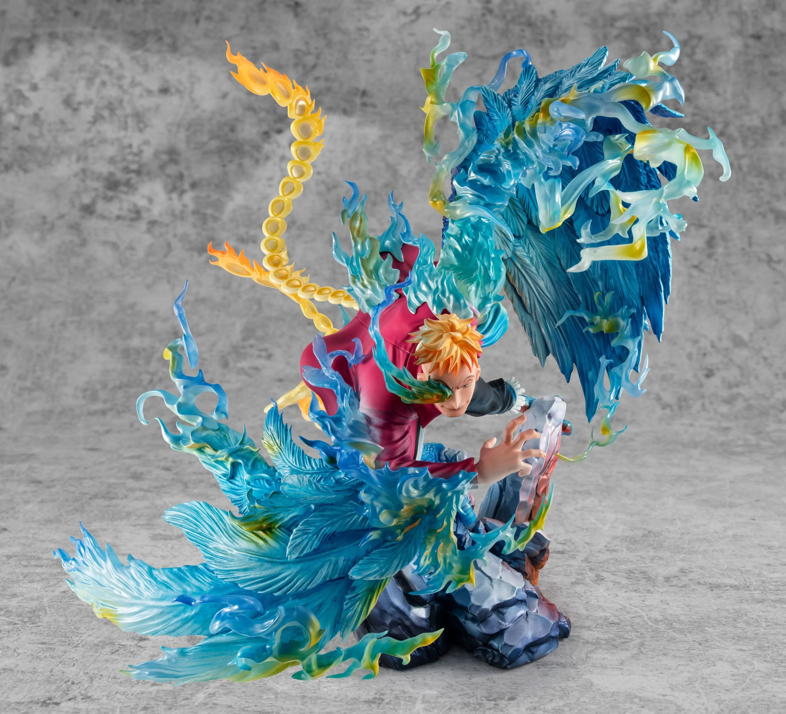 Marco the Phoenix Leader of 1st group of Whitebeard Pirates P.O.P MAS Maximum MegaHouse - Image 14
