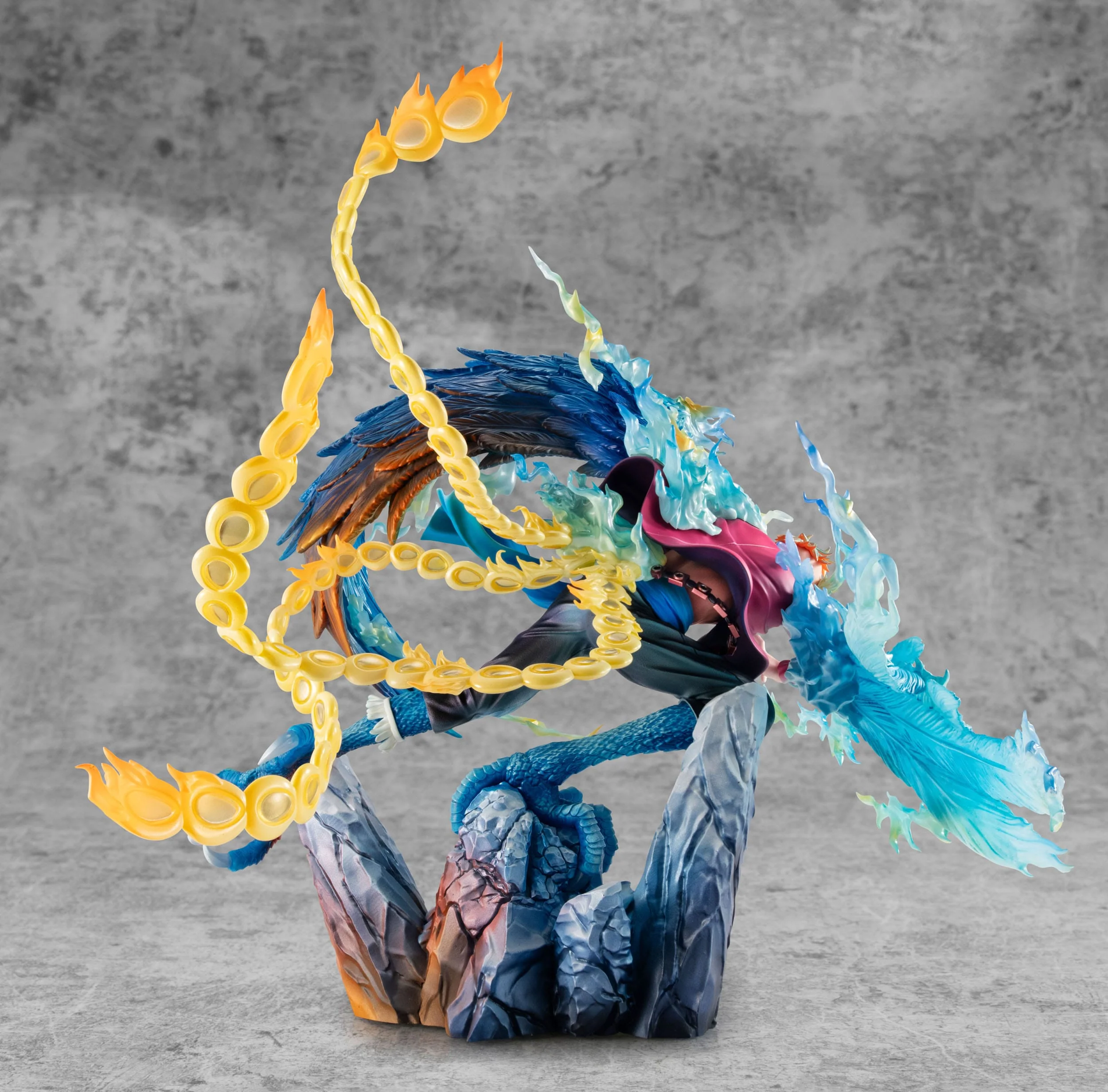 Marco the Phoenix Leader of 1st group of Whitebeard Pirates P.O.P MAS Maximum MegaHouse - Image 17