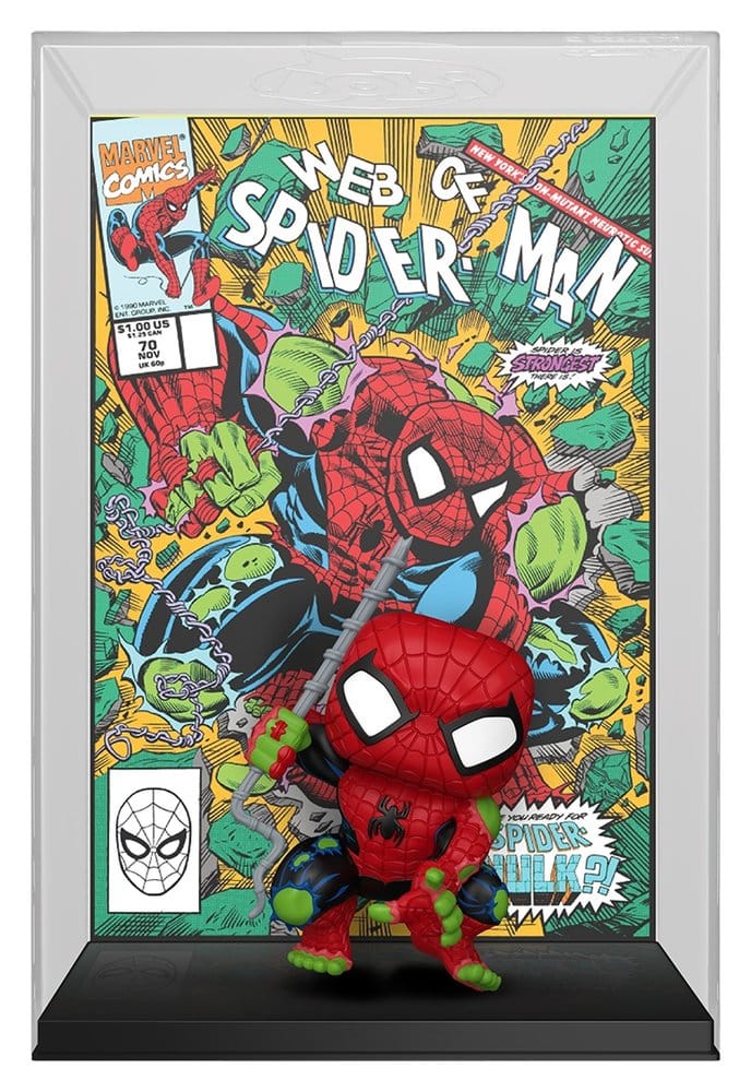Marvel POP! Comic Covers Vinyl Figur Web of Spider-Man #70 (Spider-Hulk)
