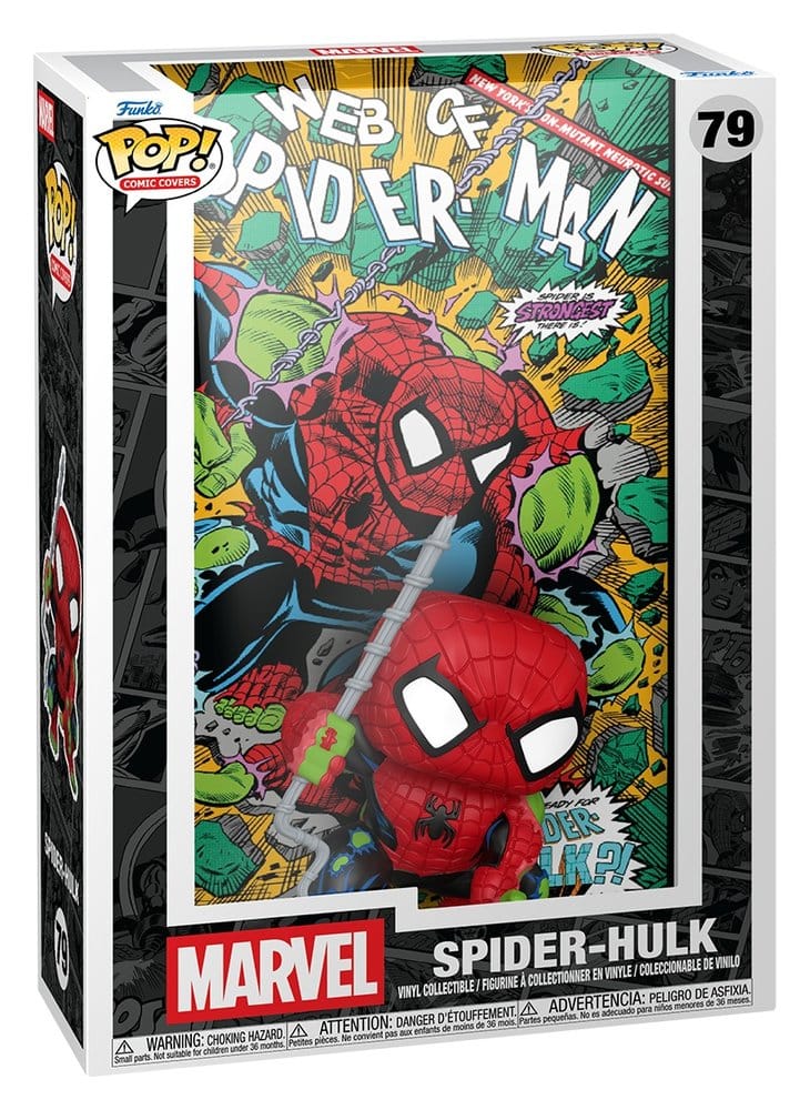Marvel POP! Comic Covers Vinyl Figur Web of Spider-Man #70 (Spider-Hulk) - Image 2