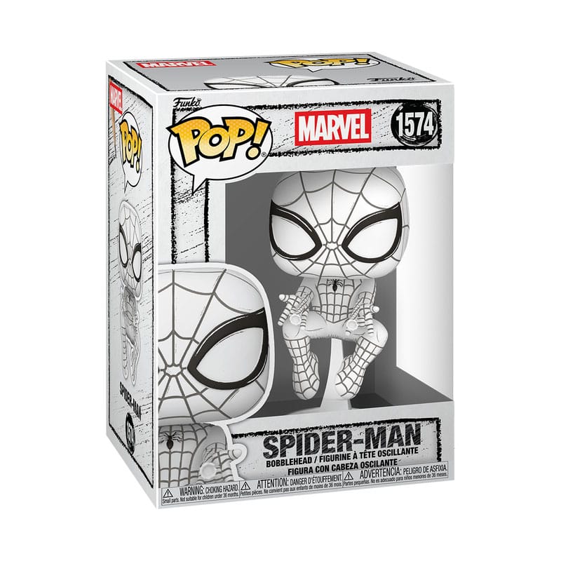 Marvel POP! Vinyl Figur Sketched - Spider-Man - Image 2