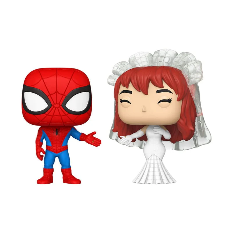 Marvel POP! Vinyl Figuren 2er-Pack Superhero Couples- SM & MJ