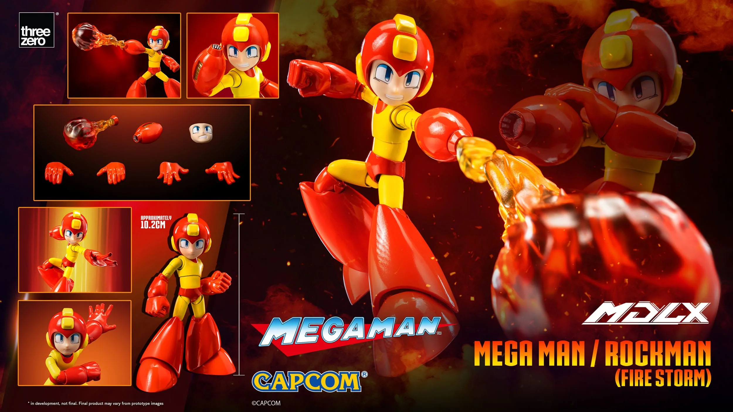 Mega Man / Rockman (Fire Storm) ThreeZero - Image 12