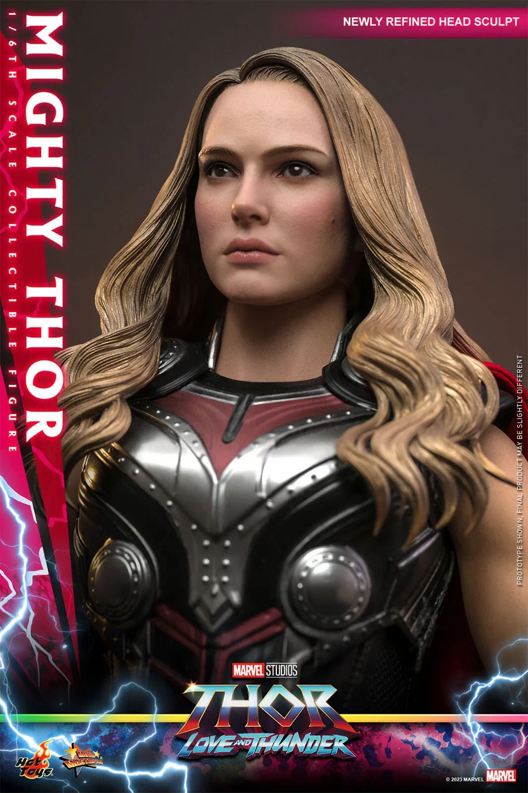 Mighty Thor DX Ver. 1/6 Scale Collectible Figure – Hot Toys Movie Masterpiece (Thor: Love and Thunder) - Image 8