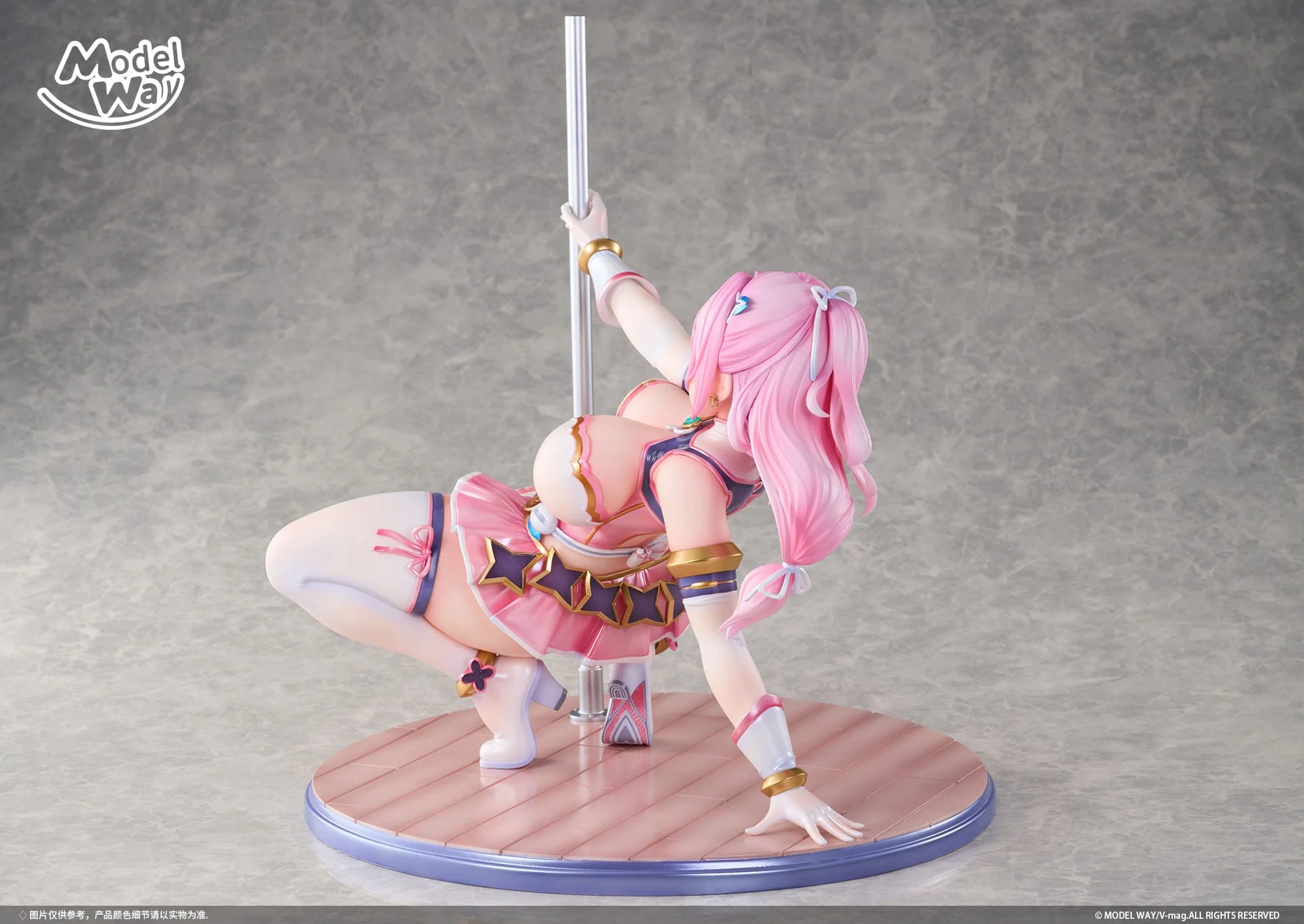 Momoka Sakuraba Original Character Pet angel cheerly pink Model Way - Image 7