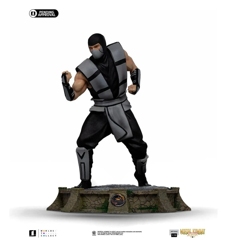 Mortal Kombat Art Scale Statue Smoke
