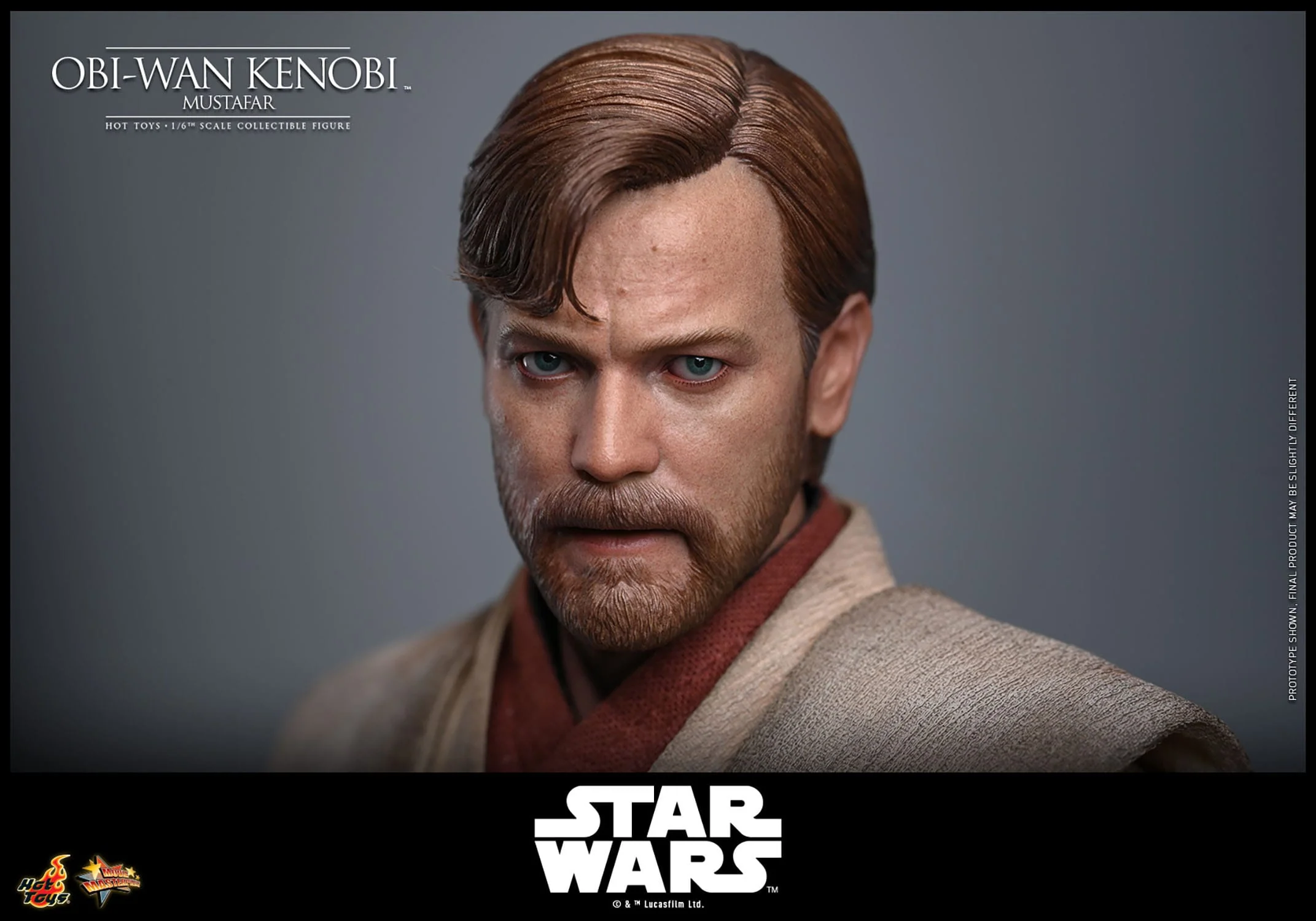 Obi-Wan Kenobi (Mustafar) Movie Masterpiece Hot Toys - Image 12