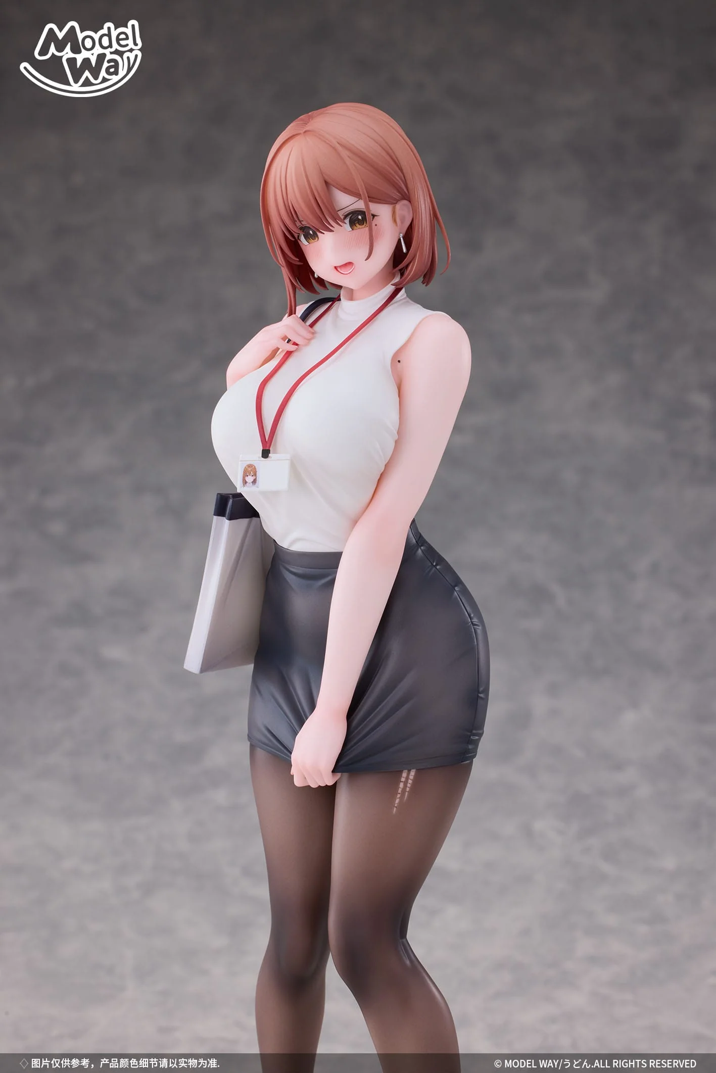 OL-chan Illustration by Udon. Model Way - Image 8