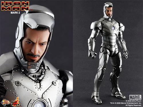 Movie Masterpiece Iron Man (Mark 2) Sixth Scale Hot Toys - Image 6