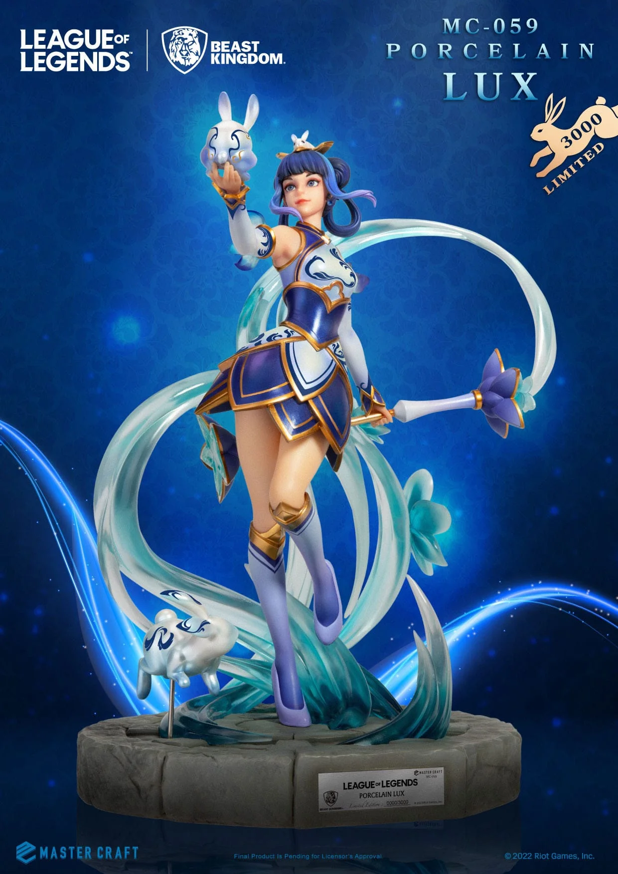 Porcelain Lux League of Legends Beast Kingdom - Image 5