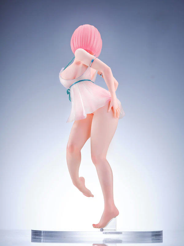 Pyjama Girl in the Bathroom Original Adamas Jinshi - Image 3