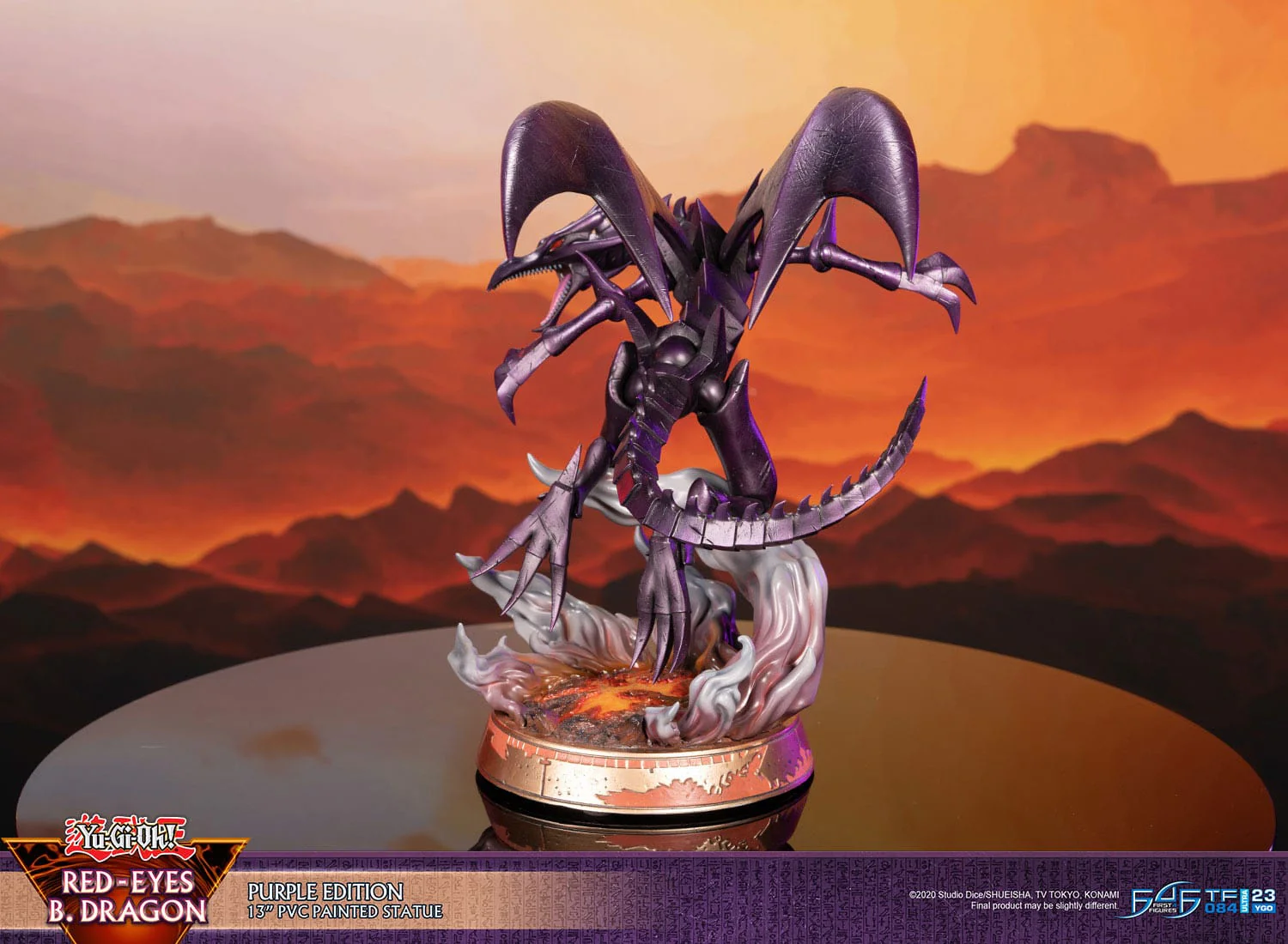 Red Eyes Black Dragon - Purple Ver. - Yu-Gi-Oh! - First 4 Figures - Image 20