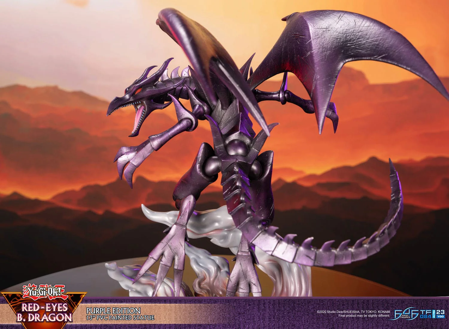 Red Eyes Black Dragon - Purple Ver. - Yu-Gi-Oh! - First 4 Figures - Image 28