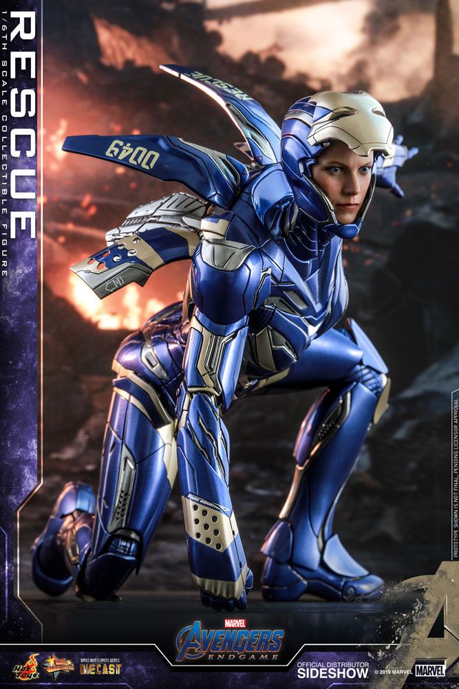 Rescue (Pepper Potts) 1/6 Scale Collectible Figure – Hot Toys Movie Masterpiece DIECAST (Avengers: Endgame) - Image 3