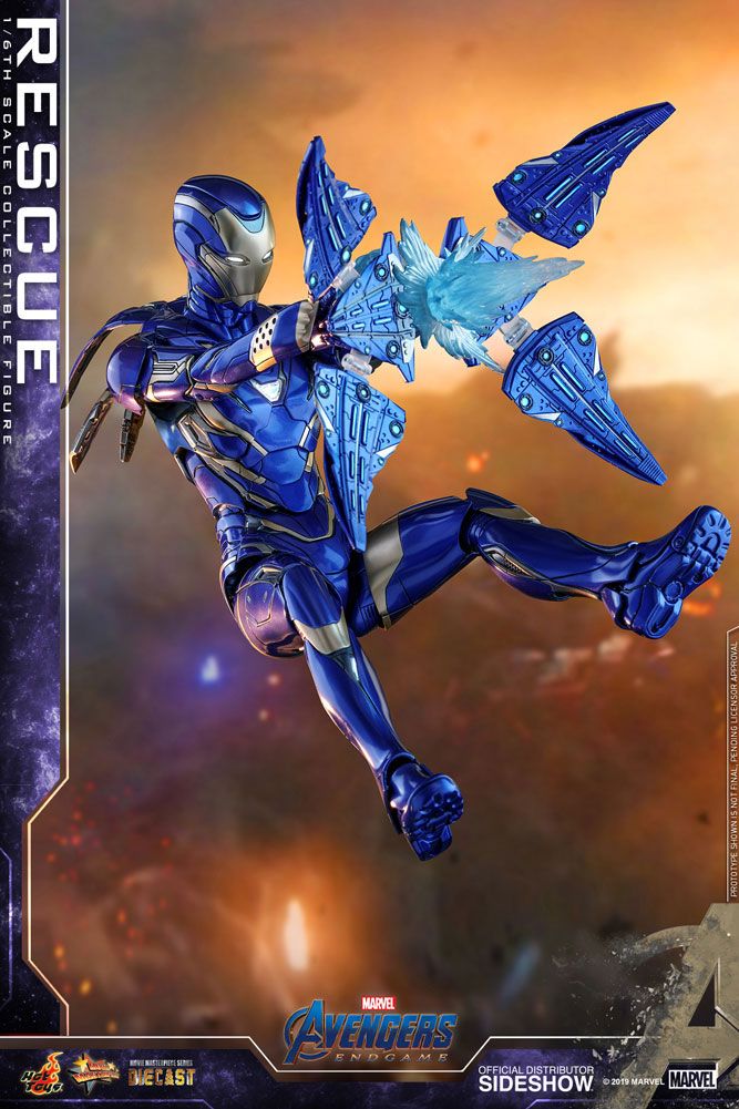Rescue (Pepper Potts) 1/6 Scale Collectible Figure – Hot Toys Movie Masterpiece DIECAST (Avengers: Endgame) - Image 4