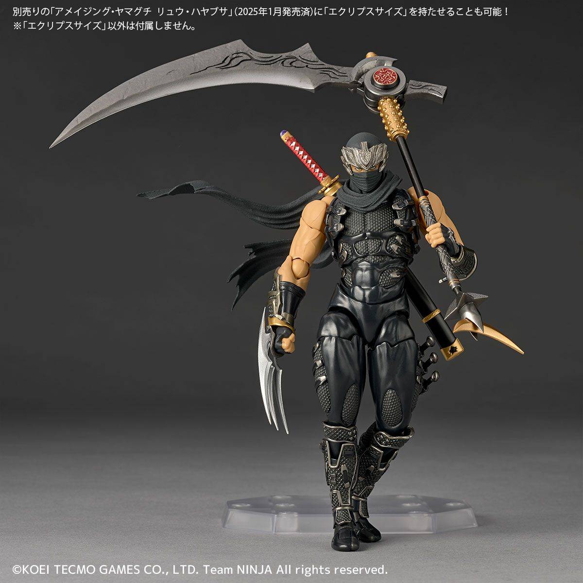 Revoltech Amazing Yamaguchi Ryu Hayabusa "NINJA GAIDEN 3: Razor's Edge" Ver. Kaiyodo - Image 10