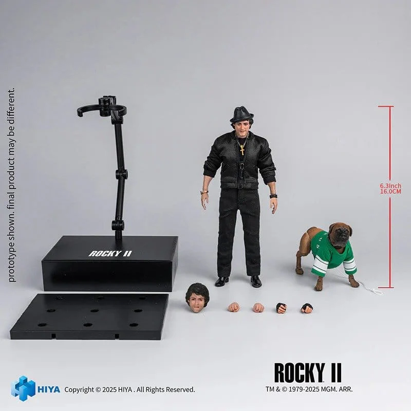 Rocky II Exquisite Super Series Actionfigur 1/12 Rocky 16 cm - Image 4