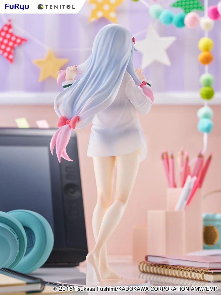 Sagiri Izumi Shirts Ver. Eromanga Sensei Tenitol Tall Furyu - Image 10